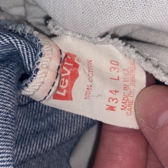 Vintage Levi’s 506 Orange Tab Jeans size 28 - Picture 7 of 12